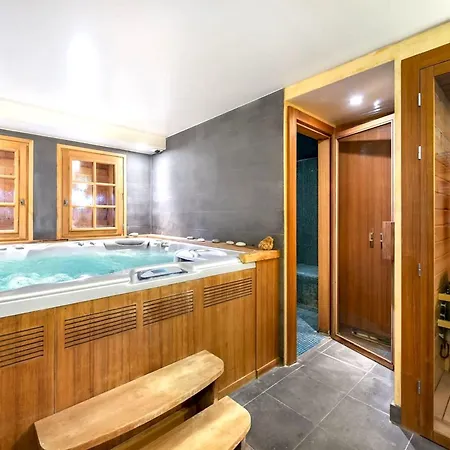 Magnifique A Megeve, Jacuzzi Et Cheminee Chalet *